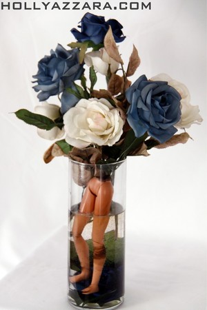 Tattoos - Legs In Vase  - 38054